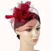 1 piece of women's floral feather handicrafts, tea party charm, birthday horse race, wedding hat, Derby hat, church hat Application Scenario